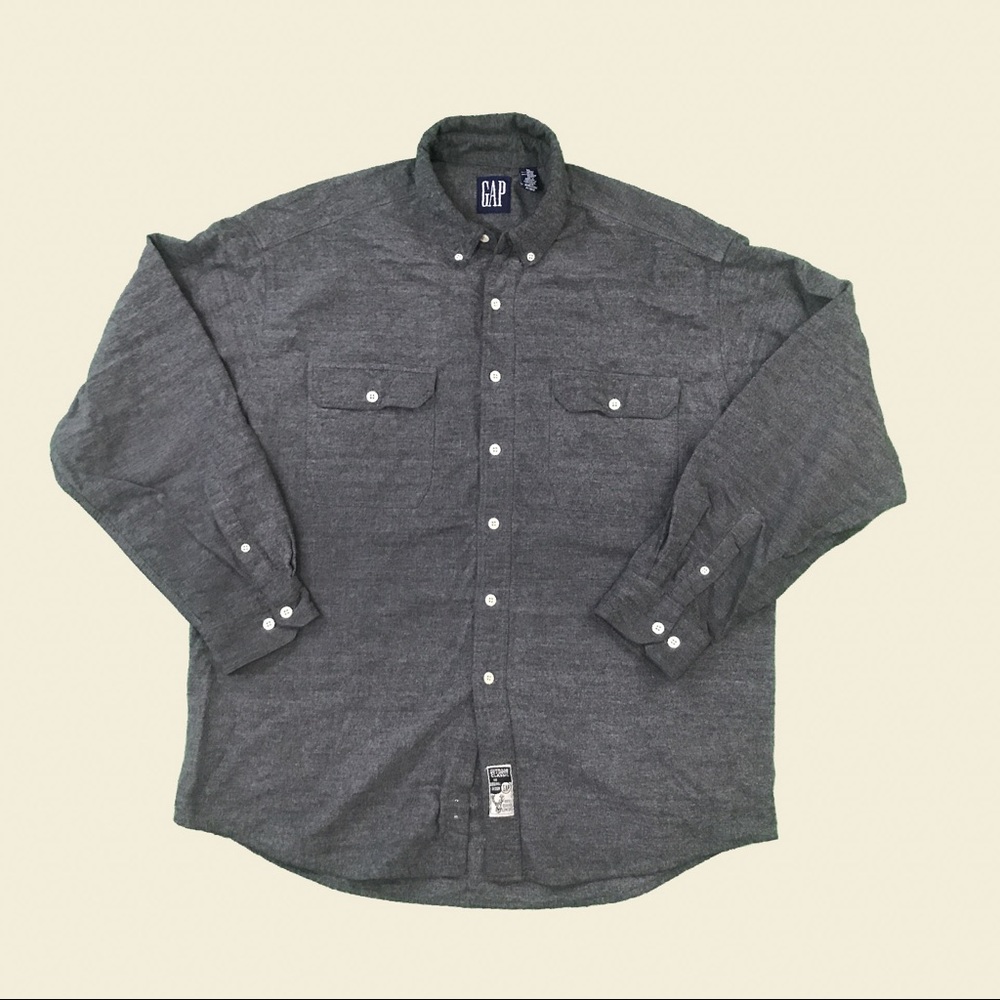 Vintage gap “outdoor classic” button up